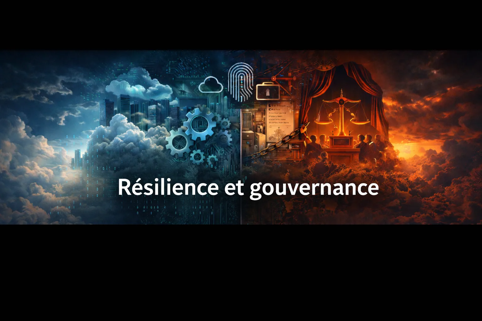 Visuel de titre « Résilience et gouvernance ».